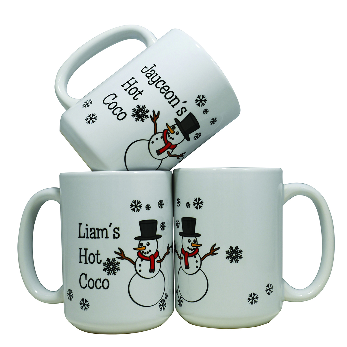 Custom Ceramic Mugs, Add your own text, pictures, logos.