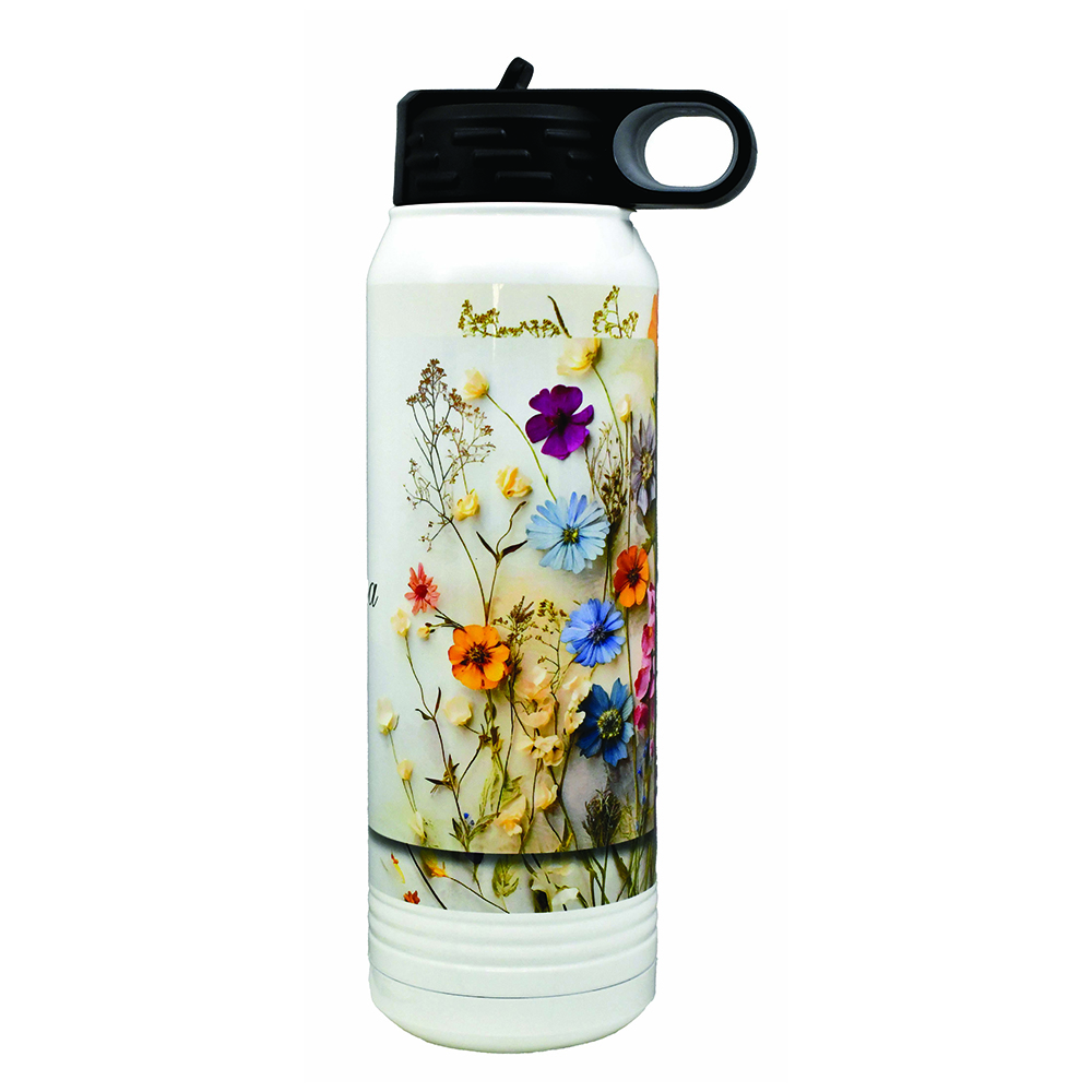 Custom Ceramic Water Bottles, Add your own text, pictures, logos.