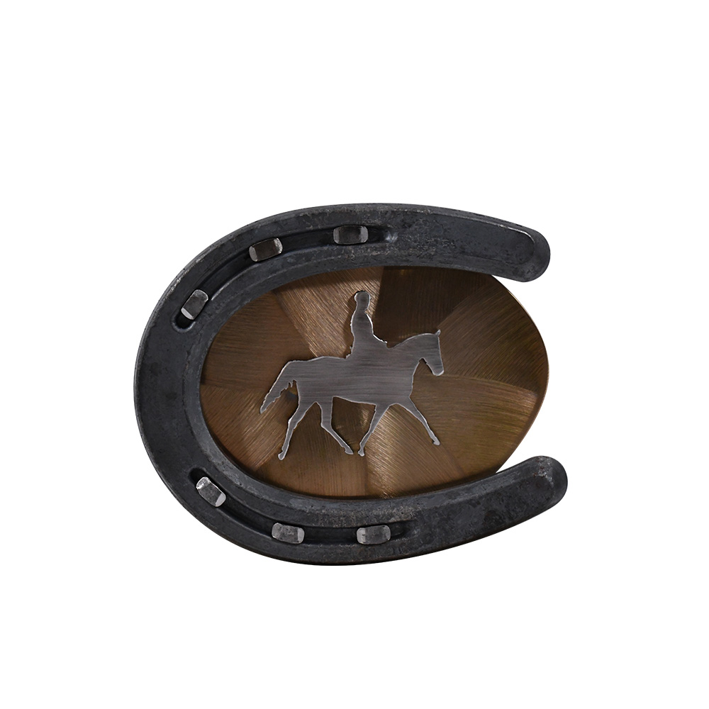 Custom Engraved Stainless Steel Belt Buckles. Horseshoe Buckle. Add your own image, text, or logo. Great gifts for Father's Day, Christmas, Birthdays, Weddings