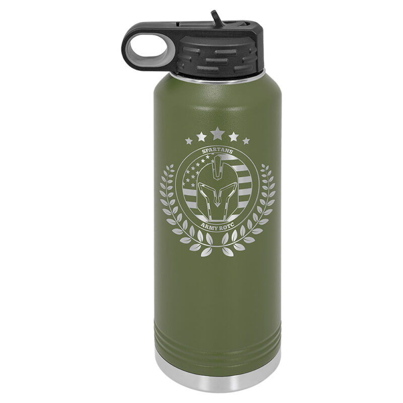 Custom Engraved 40oz Water Bottle, Add your own text and design